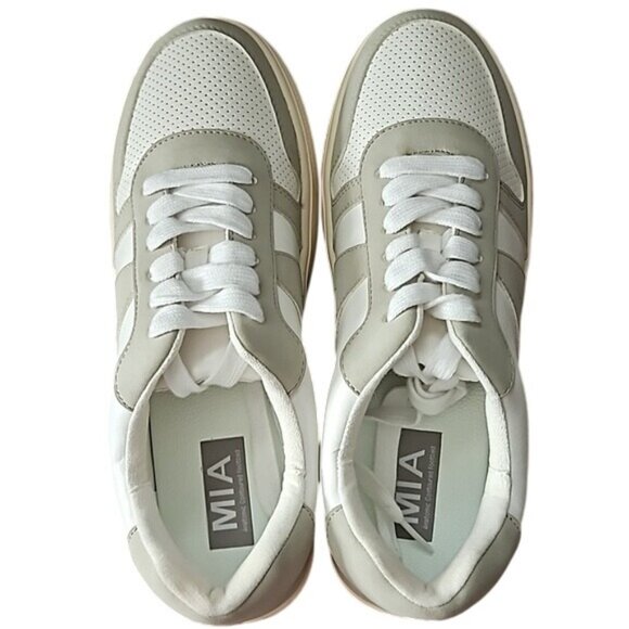 MIA Koast Lace Up Sneakers Size 8 New Women's Classic Cushioned Neutral Rubber - Picture 6 of 11